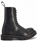 Steel Bakancs 10 Lyukú Fekete
