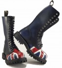 Steel Bakancs 15 Lyukú Brit Zászlomintás