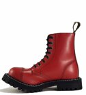 Steel Bakancs 8 Lyukú Piros