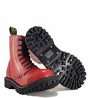 Steel Bakancs 8 Lyukú Piros