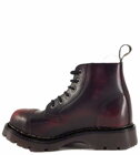 Steel Bakancs 6 Lyukú Bordó Koptatott Air