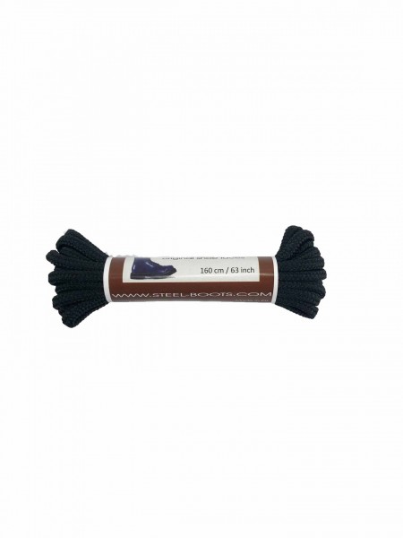Fűzők Steel Fekete 160 cm
