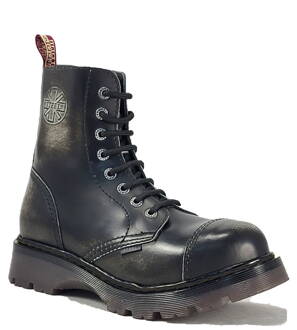 Steel Bakancs 8 Lyukú Fehér Koptatott Air